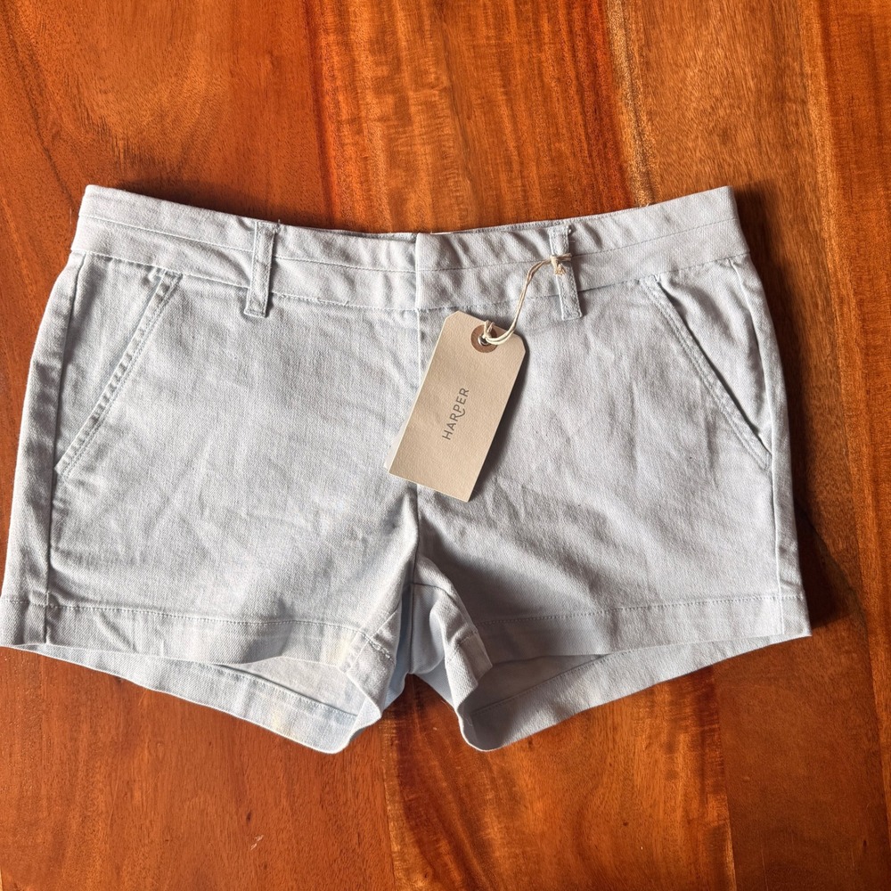 Harper Women's Baby Blue Mini Shorts Size 27